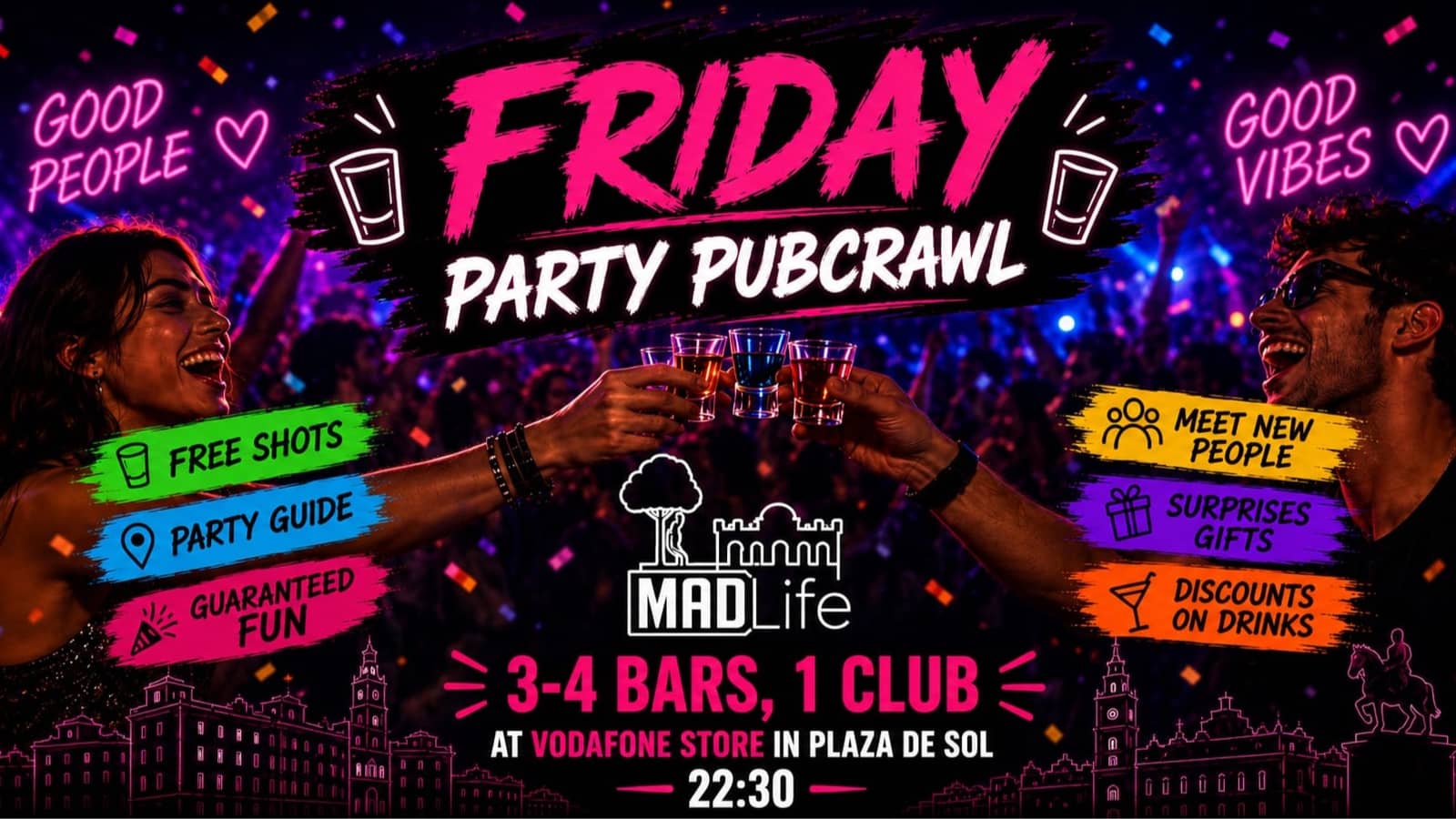 Friday Meeting & Party Pubcrawl!