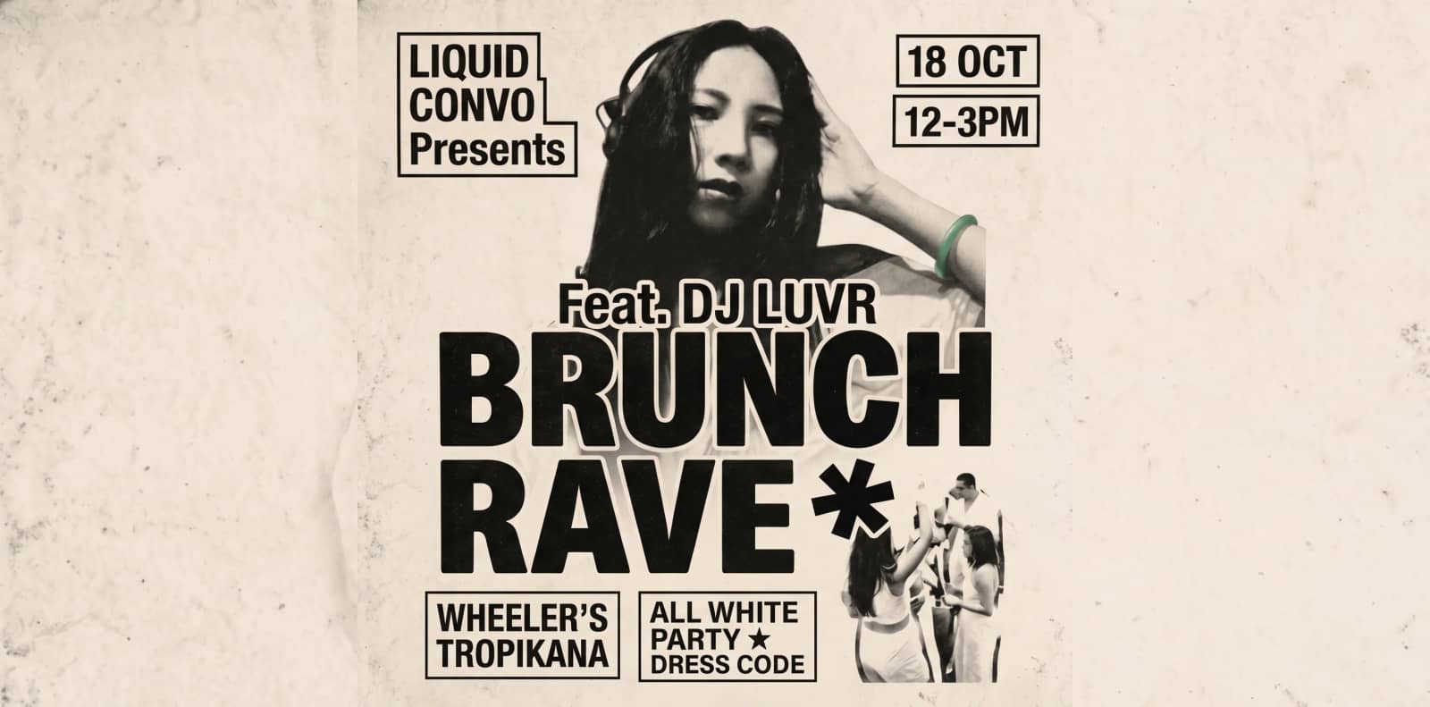 BRUNCH RAVE | All-White Party – Social Event in Singapore (20s–40s)