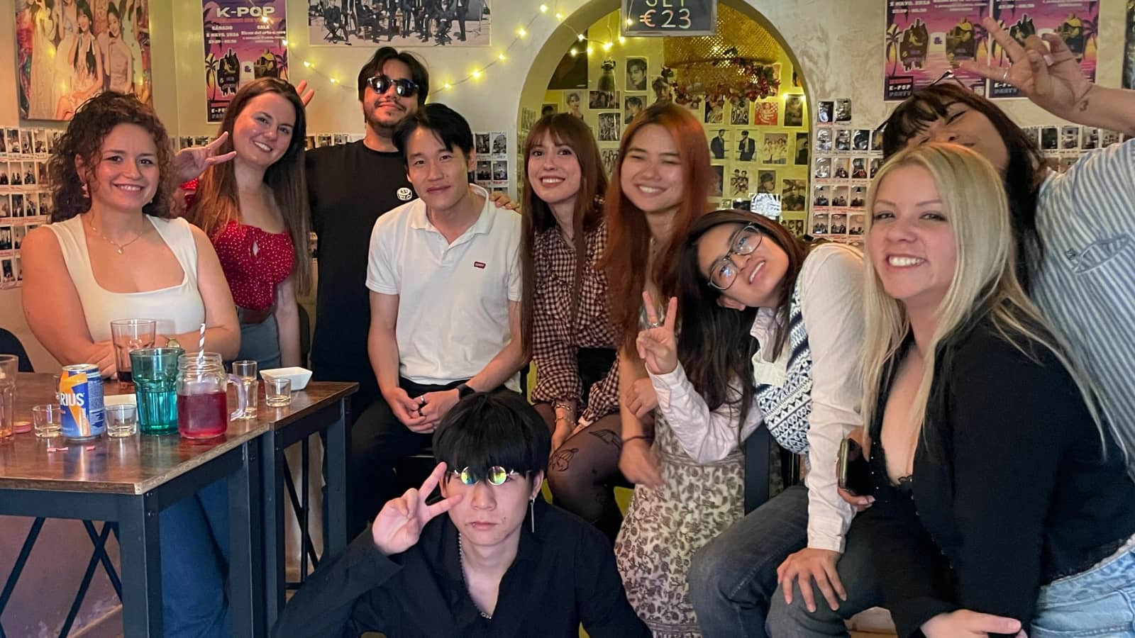 Sunday Social: Language Exchange & New Friends in Madrid (Korean bar)