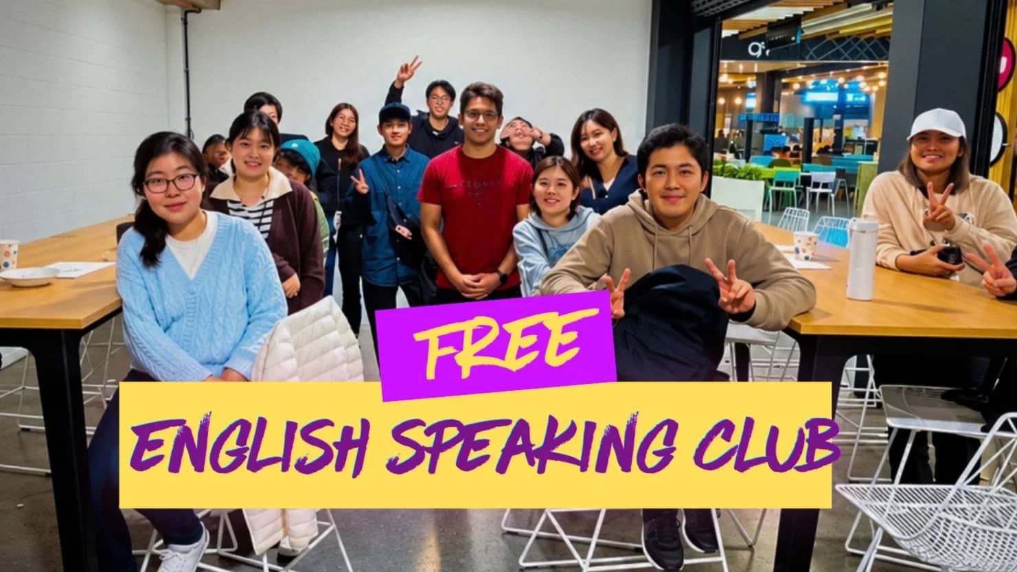 FREE-English Speaking Social – Practice & Make Friends