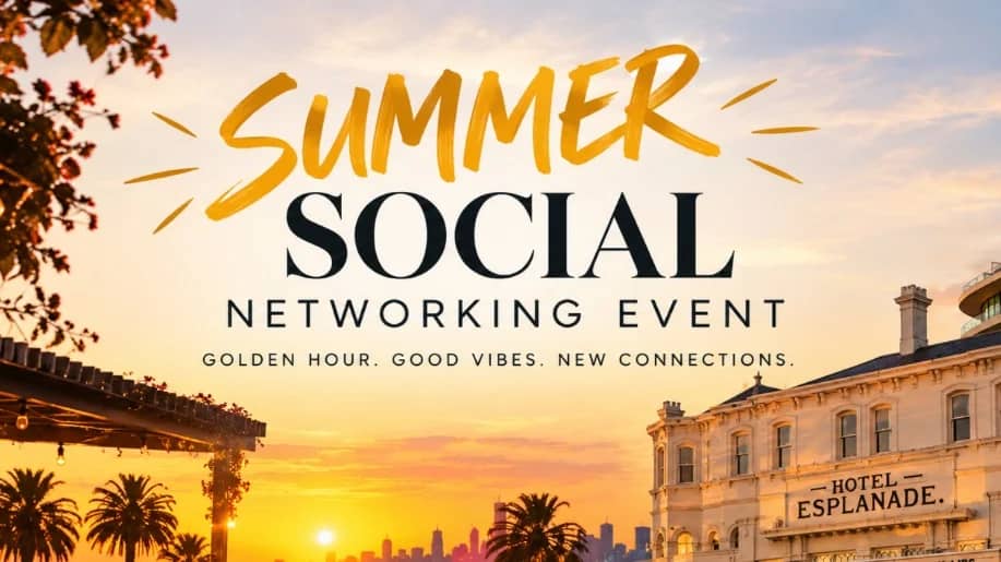 Summer Social Networking @ the Esplanade (Golden hour special: Friday afterwork)