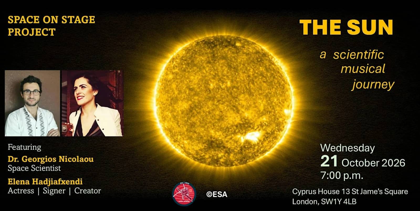 FREE Space on Stage: The Sun