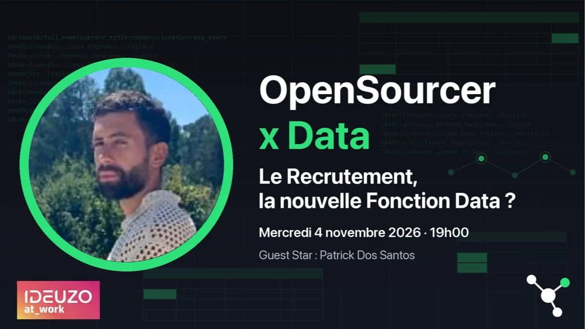 Open Sourcer Meetup – Data & Recrutement
