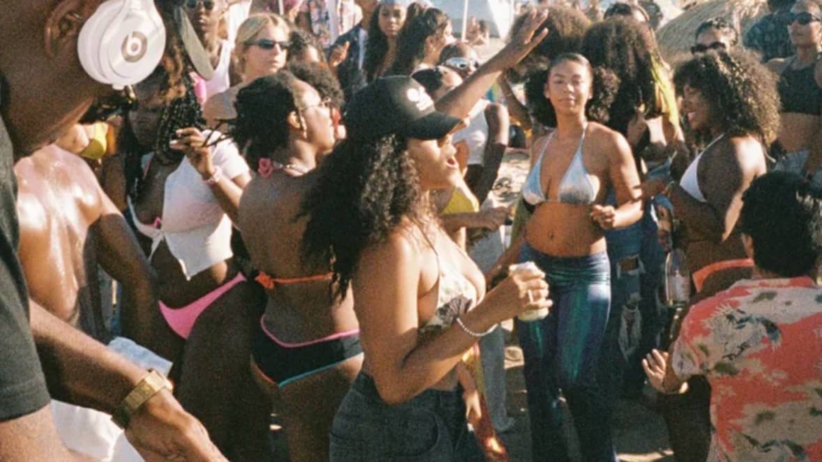 Ebony Beach Club Pool Party and Swim Lessons🏊🏽♀️
