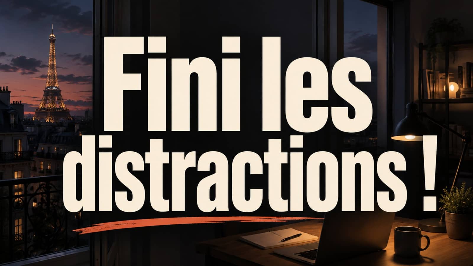 Fini les distractions! | Focus & Finish Paris