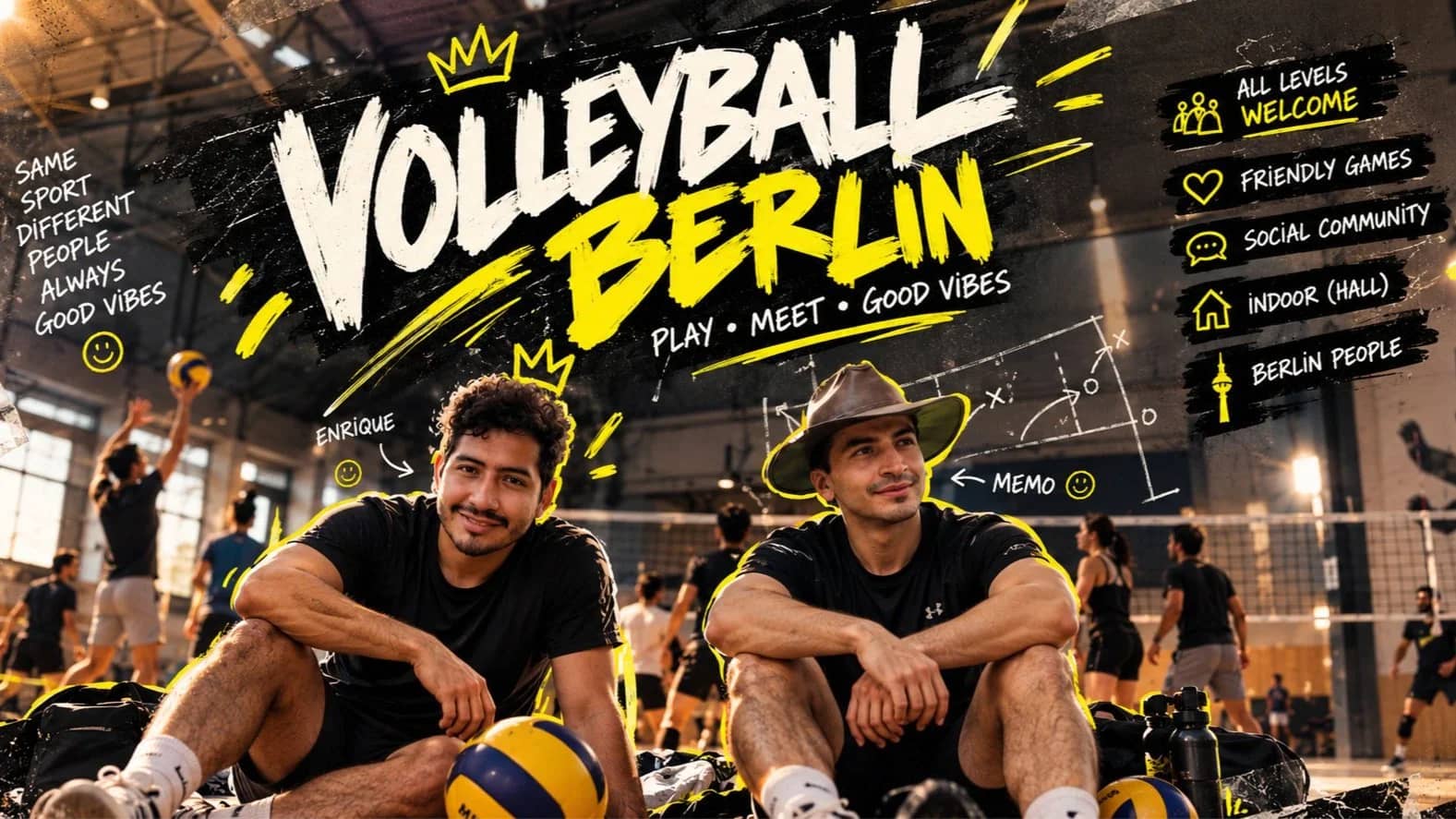 🥇 🏐 Saturday Mini League • Indoor Volleyball • All Levels