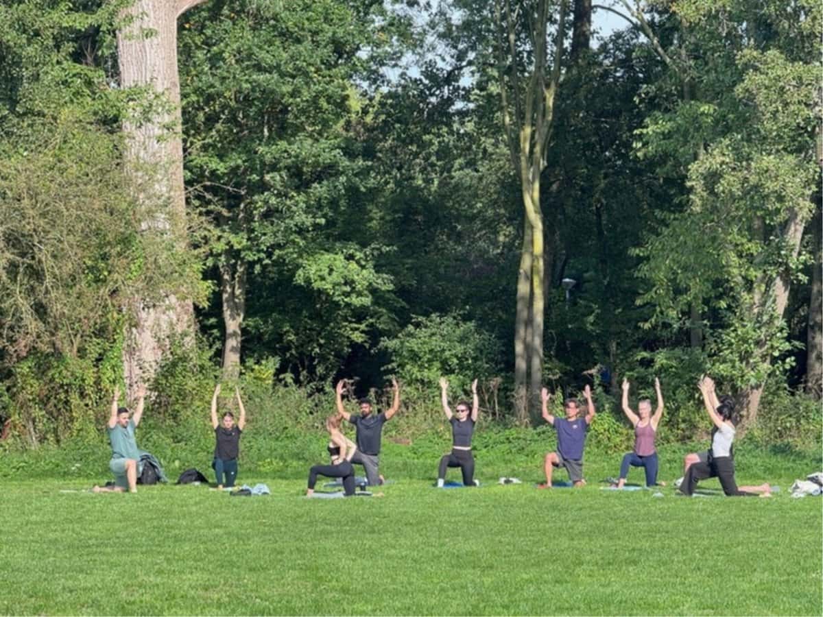 Mindful Yoga and Meditation in Vondelpark