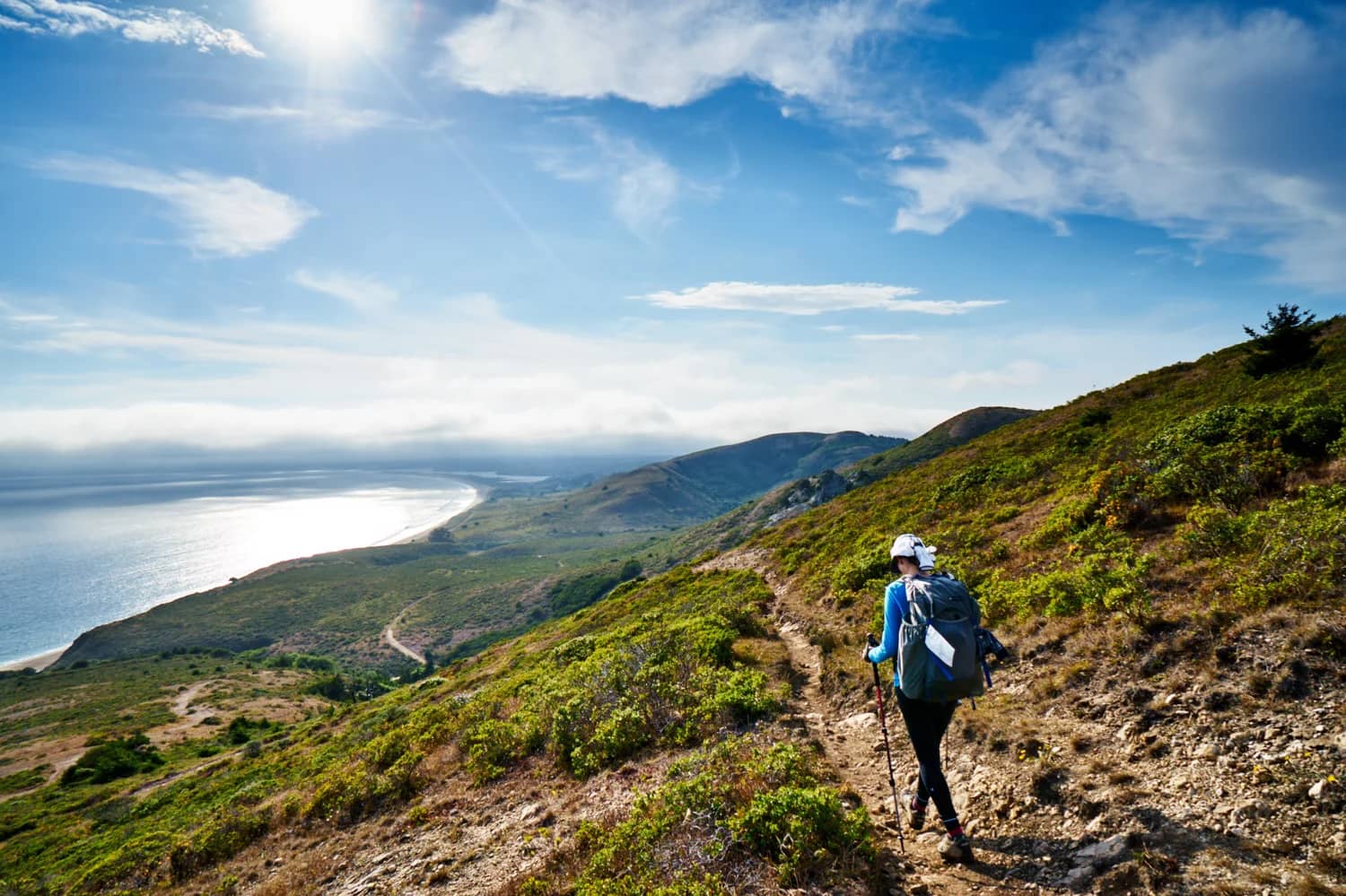 Bear Valley to Coastal Trail Hiking
