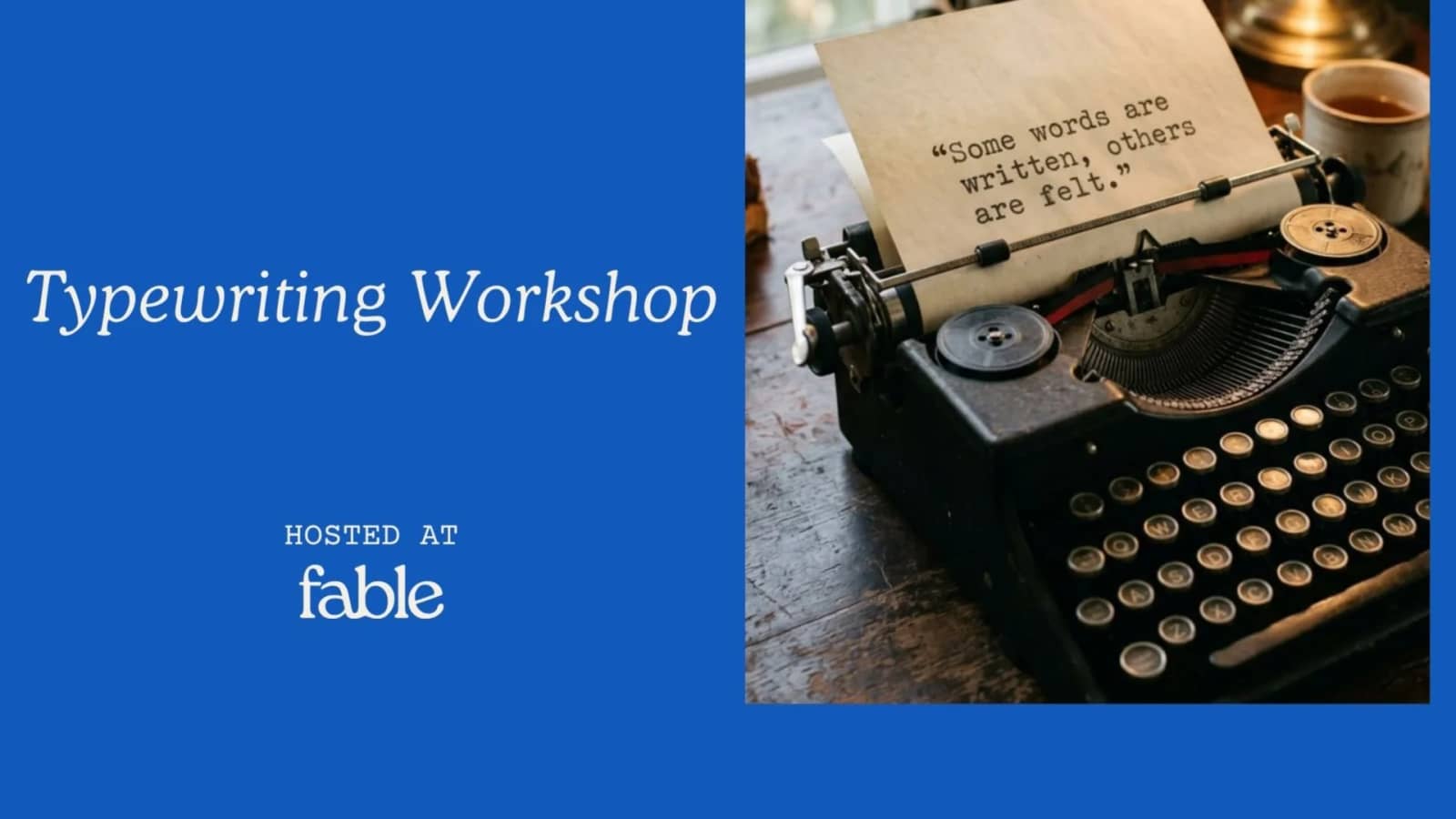 Storytelling Workshop