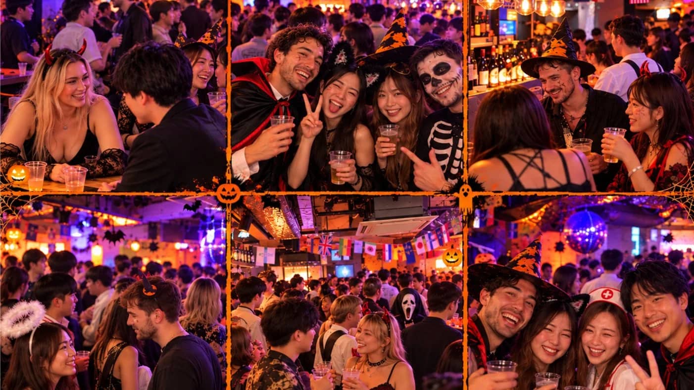 10/24 (Sat) 19:00~22:00 International Party Tokyo🍹👻Shinjuku✨🎃