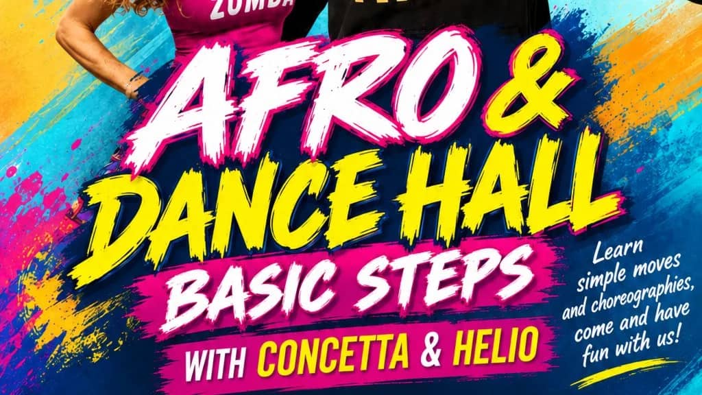 π₯ AFRO & DANCE HALL WORKSHOP + ZUMBA MASTERCLASS π₯