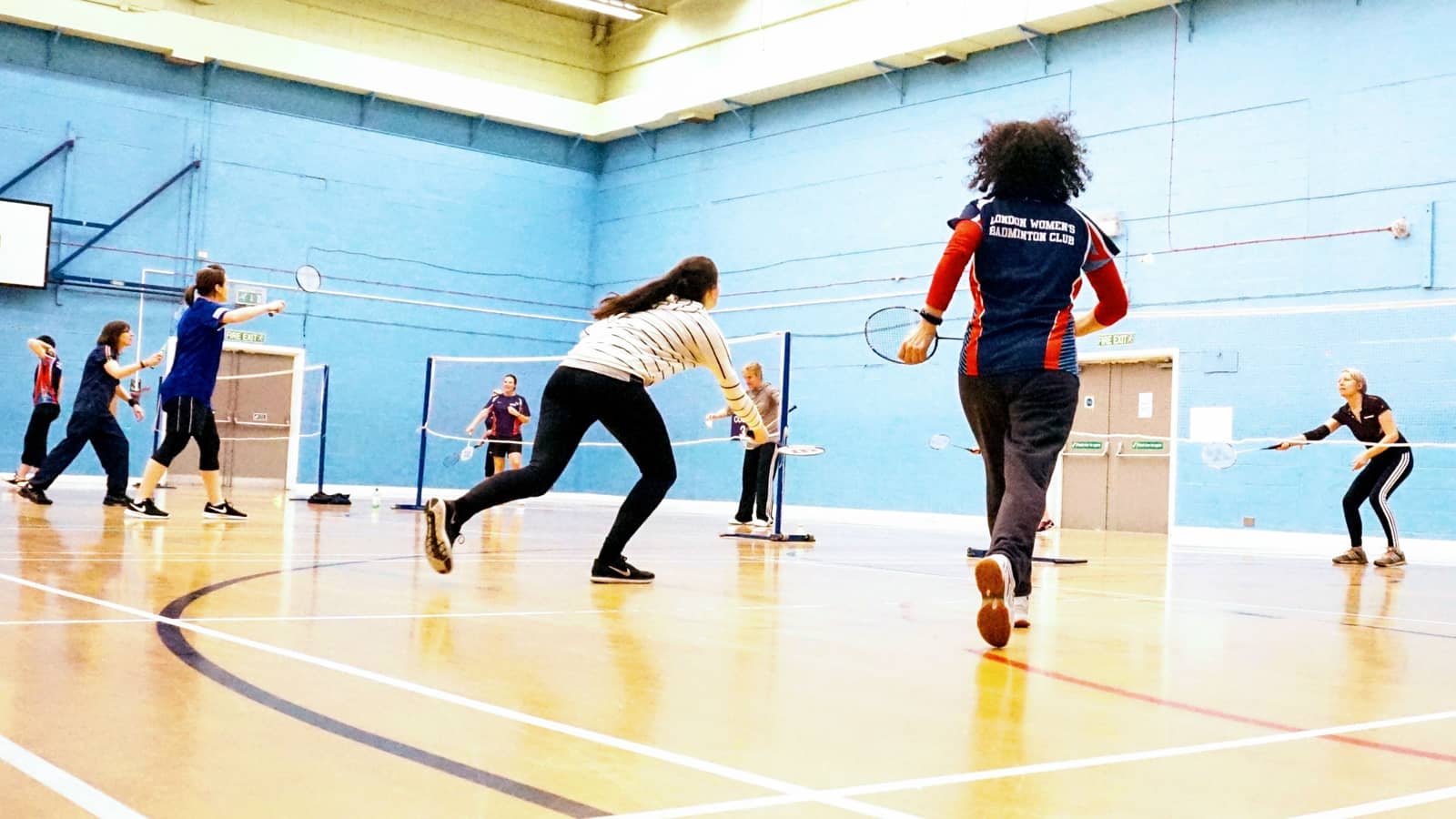 Monday Women's Badminton club session
