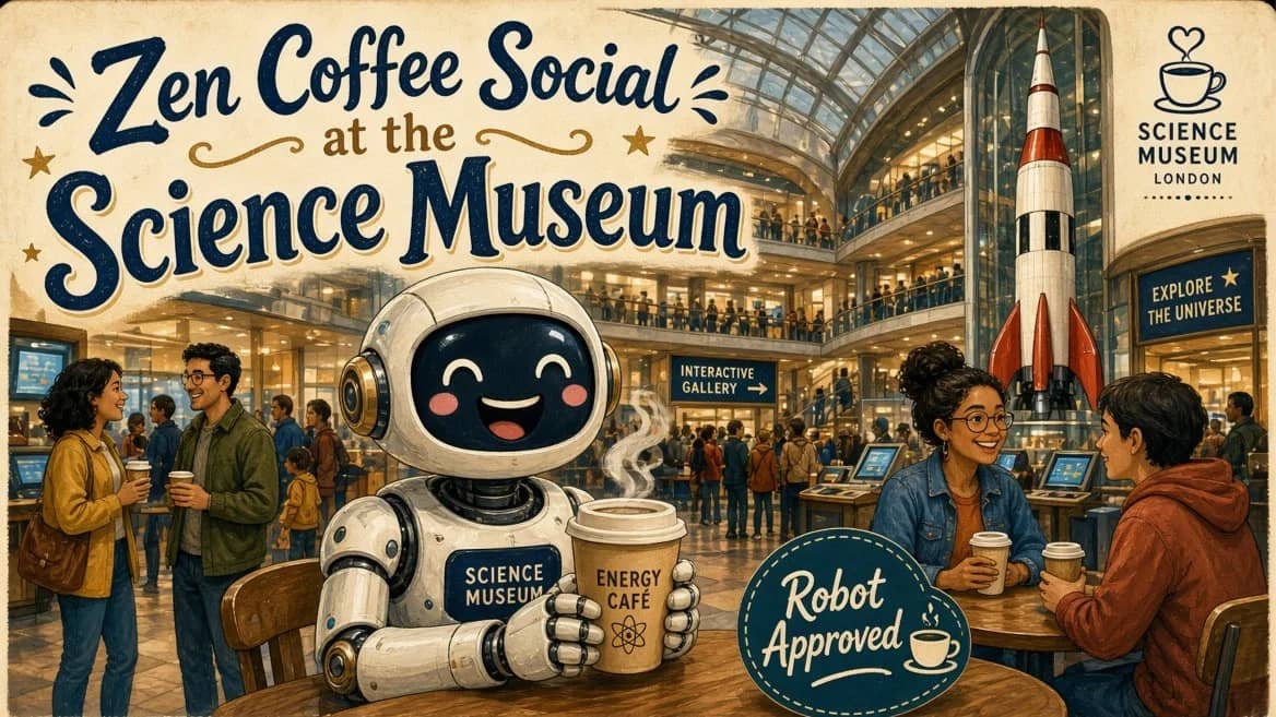 Coffee Social ☕ @ Science Museum followed by Museum Exploration 🔍🌟