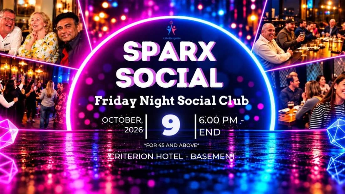 "SPARX SOCIAL" - Friday Night Social Club