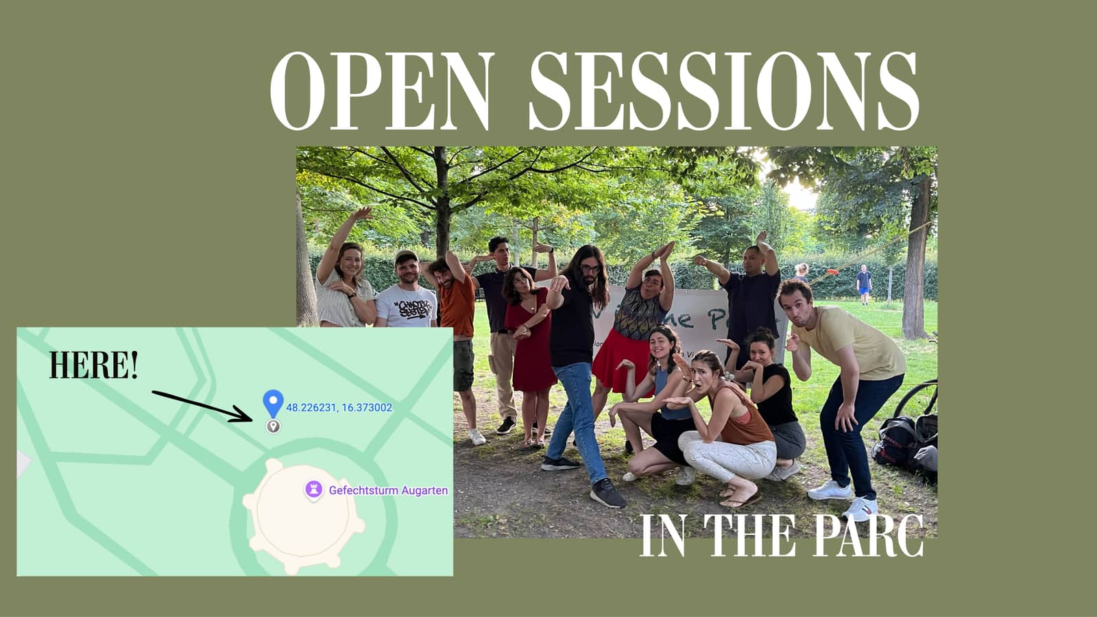 Improv Open Session by IICV *in the parc* from 18:00*