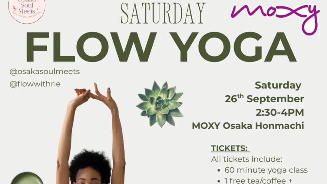 Saturday Flow Yoga - MOXY Osaka Honmachi