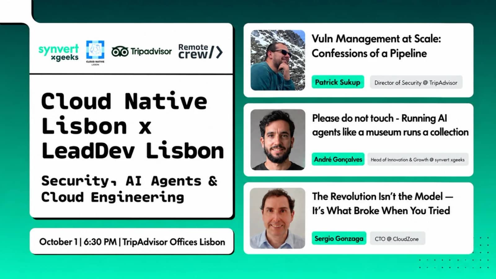 #28 CNL x #3 LeadDev Lisbon - Beyond the Stack: Cloud-Native Leaders, Unfiltered