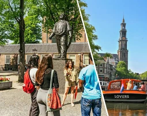 Amsterdam citycentre 8 km walk