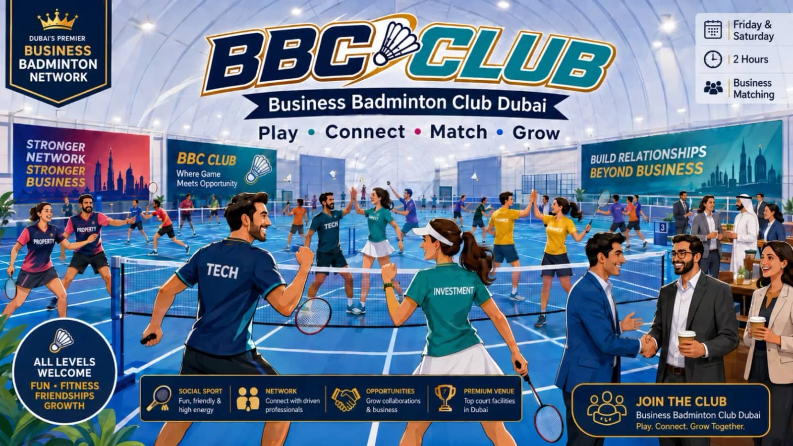 Business Badminton Club @Danube Sports World