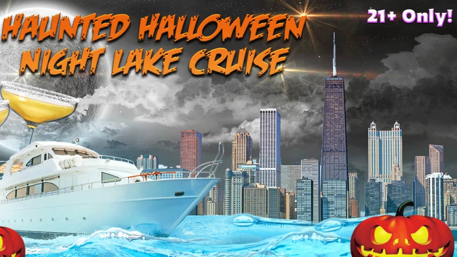 Haunted Halloween Night Lake Cruise on Friday, October 30th