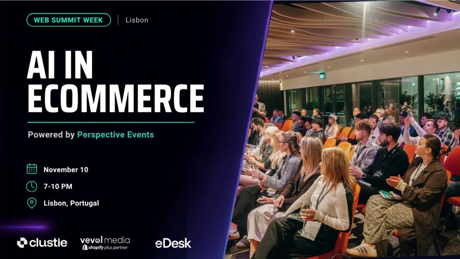 AI in Ecommerce & Networking Night (Web Summit Week, Lisbon)