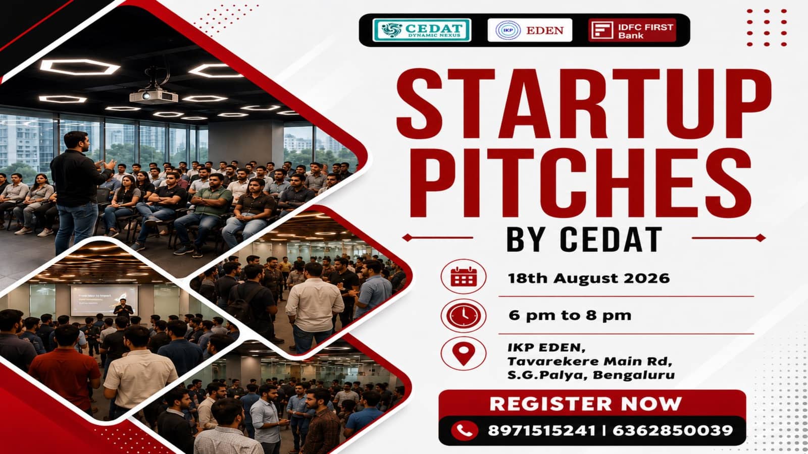 Startup Pitches by CEDAT
