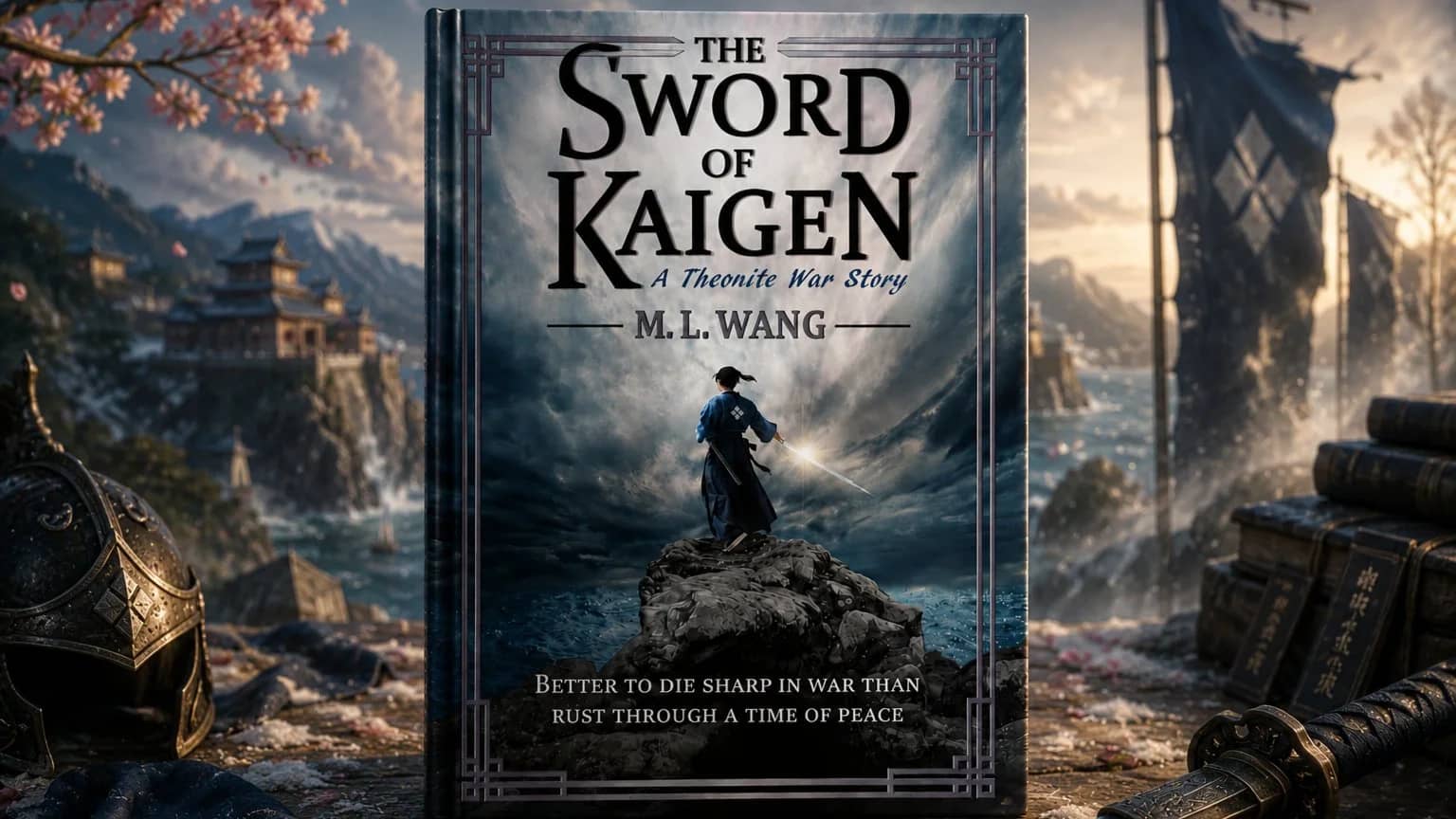 ✨ Fantasy STANDALONE: Sword of Kaigen by M.L. Wang 🌊⚔️❄️