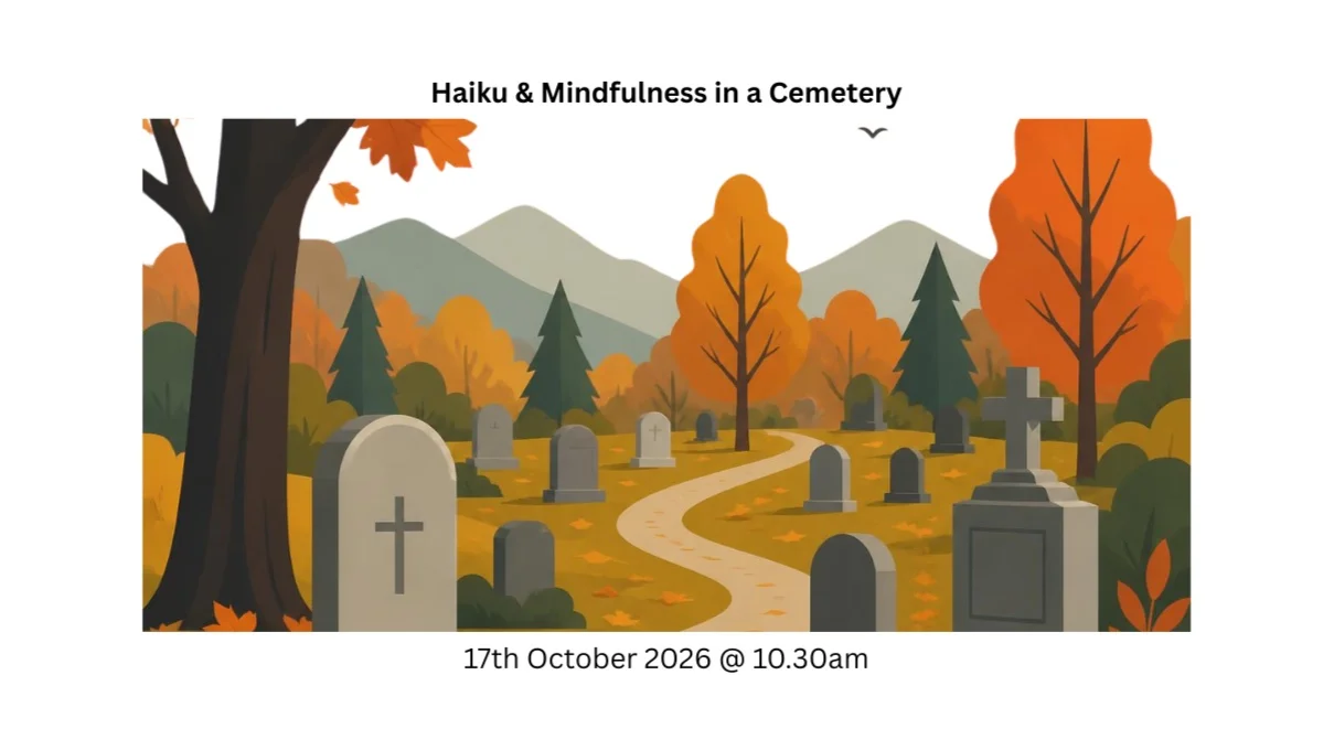 Haiku & Mindfulness in a cemetery โ a unique autumn experience ๐๐๐ชฆ