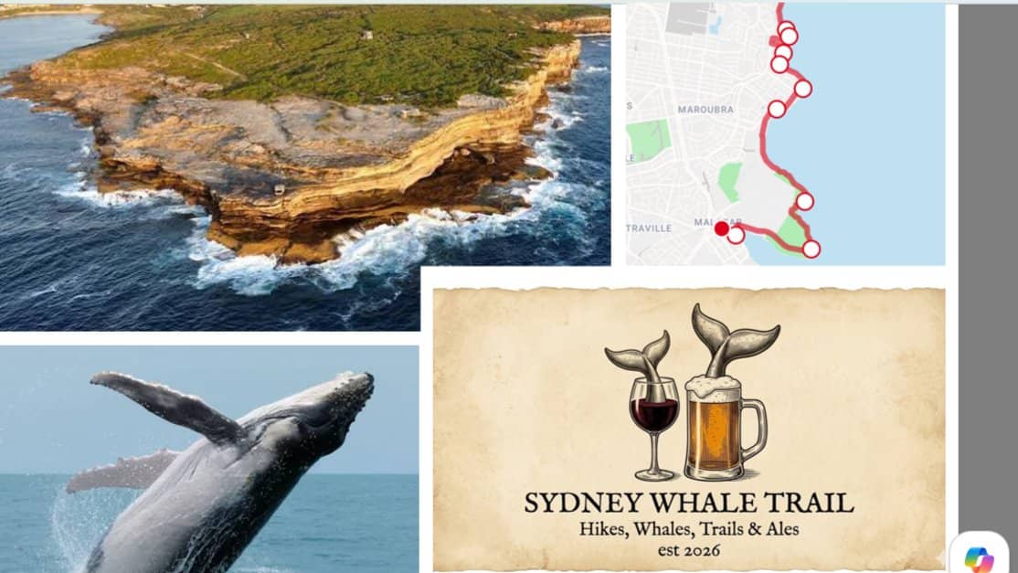 11kms Coogee to Malabar Headland Hike!!! Microbrew & Food Truck Finish!