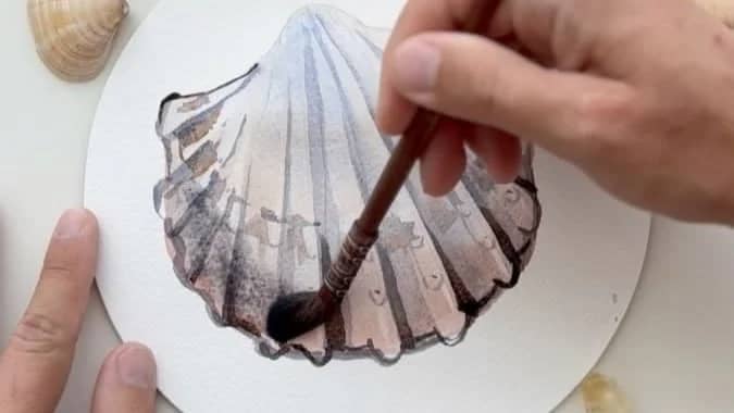 Aquarelle Painting at the park