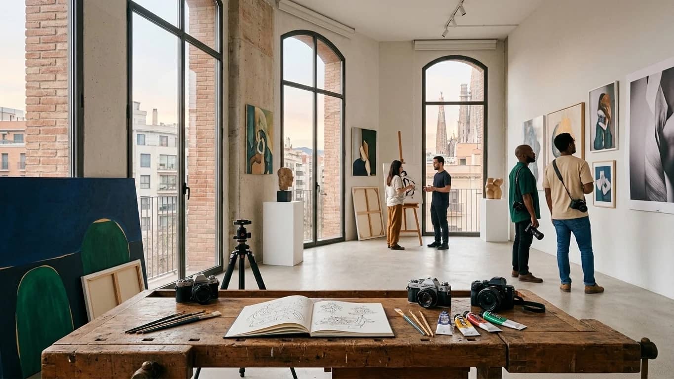 πΈ PHOTO WALK: Open Studio β’ Barcelona