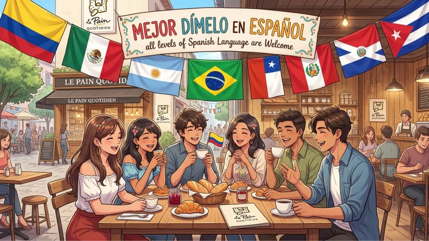 Mejor dimelo en espaΓ±ol=Spanish Lesson+Conversation Coffee ππ€π½ππβ½οΈπ