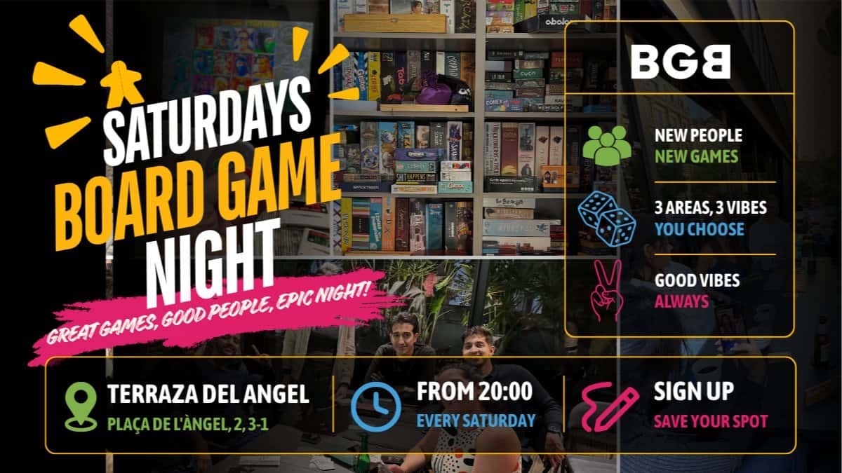Terrace Board Game + Karaoke @Terraza del Ángel 🎲🎤🎮🍹 Barcelona