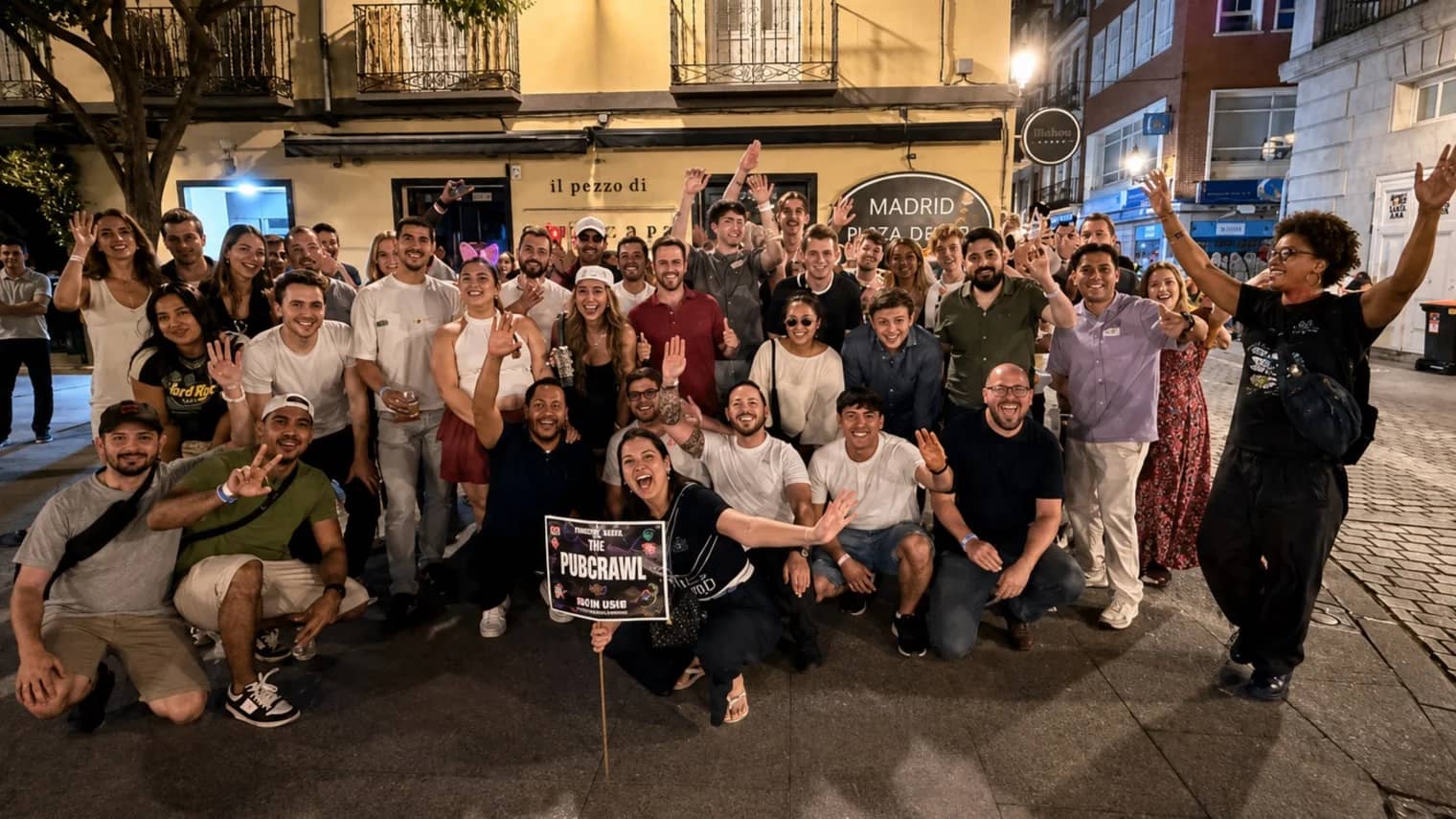 Saturday Welcome International Bar Crawl & Fiesta!