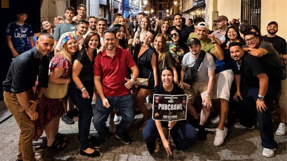 Saturday International Bar Crawl & Fiesta!