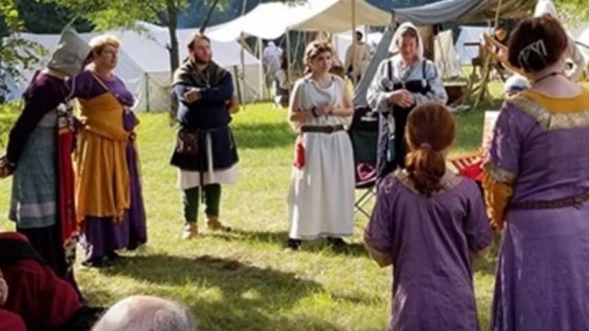 Learn Medieval Arts, science, dancing and games!