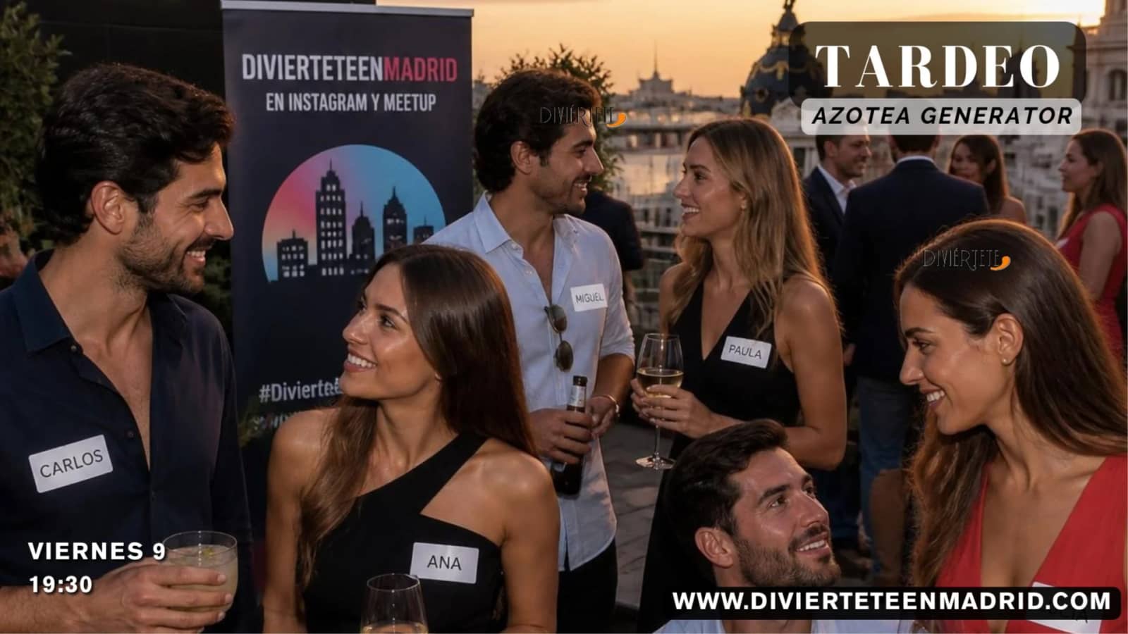 TARDEO AZOTEA HOTEL GENERATOR. 25-45 AÑOS.