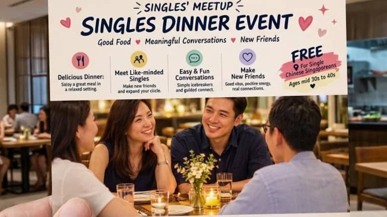 🍵 FREE SINGLE DINNER EVENT