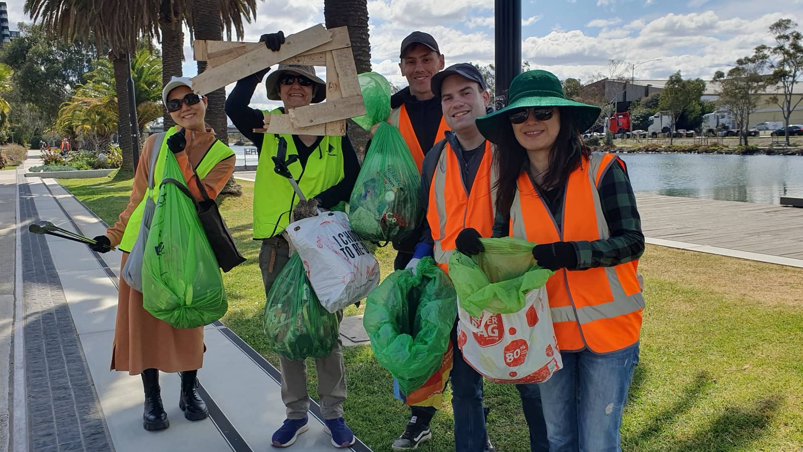 Maribyrnong River Bank Clean Up