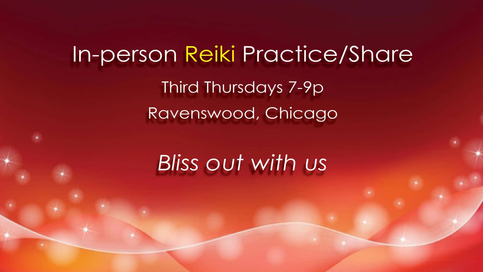 In-Person Reiki Practice & Share