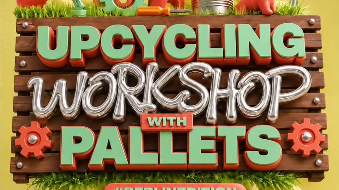 Upcycling Workshop with Pallets ♻️