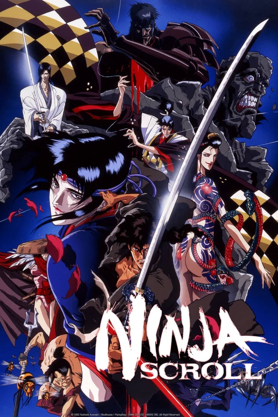 TOPE's Anime Eiga: Ninja Scroll 4K (Japanese w/e.s.t.)