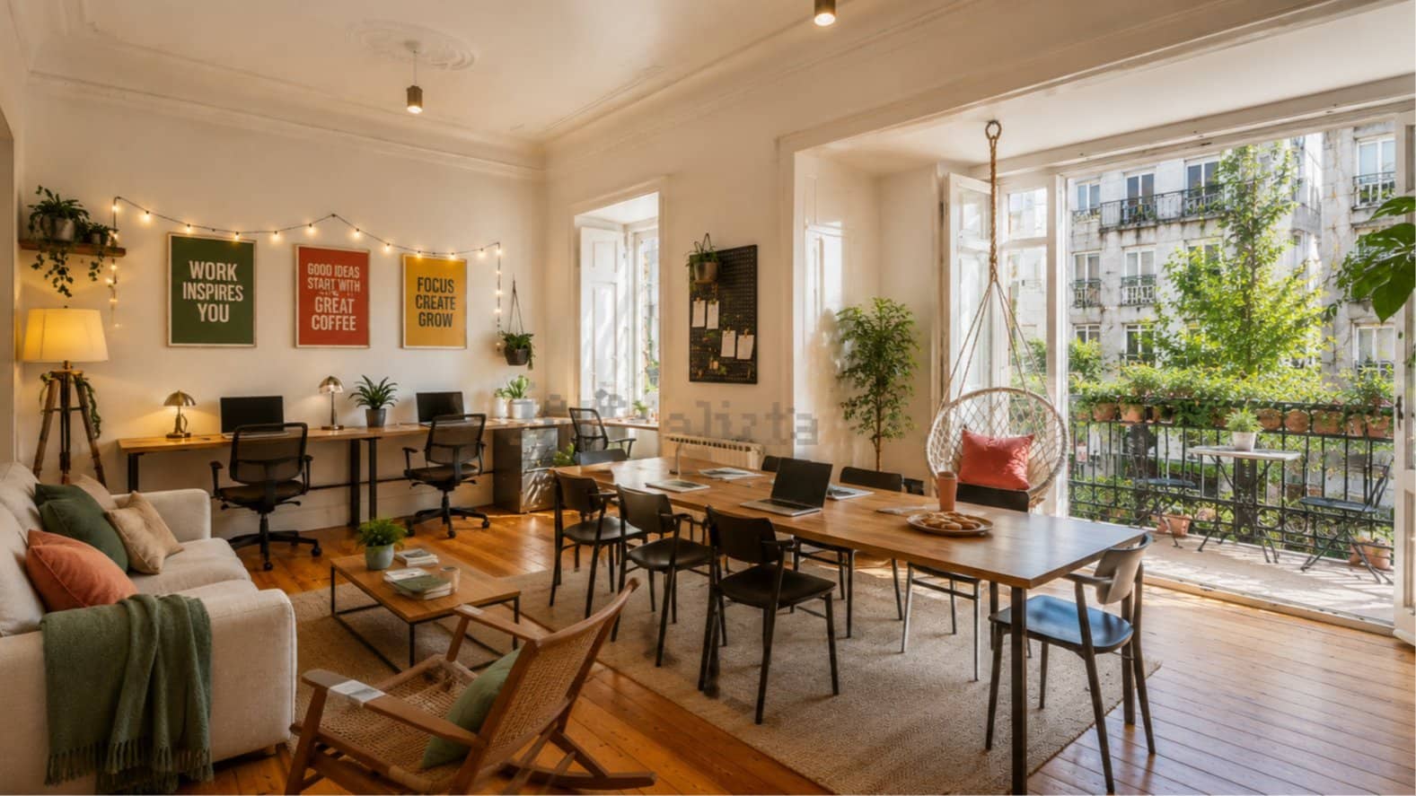 Women's Co-Working Home Meeting
