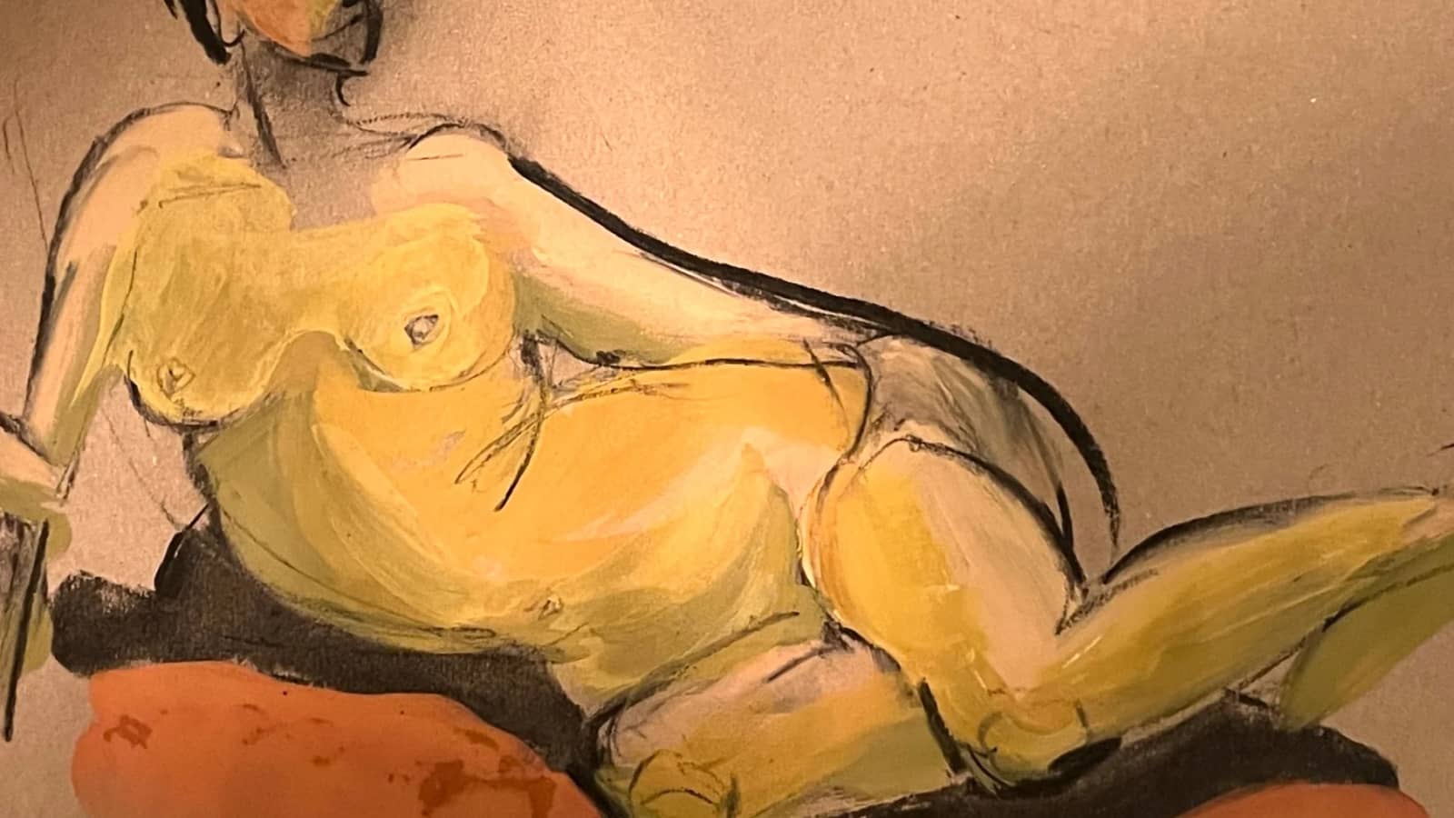 Creative Sketching Session with Live Model at Vetomat, Berlin