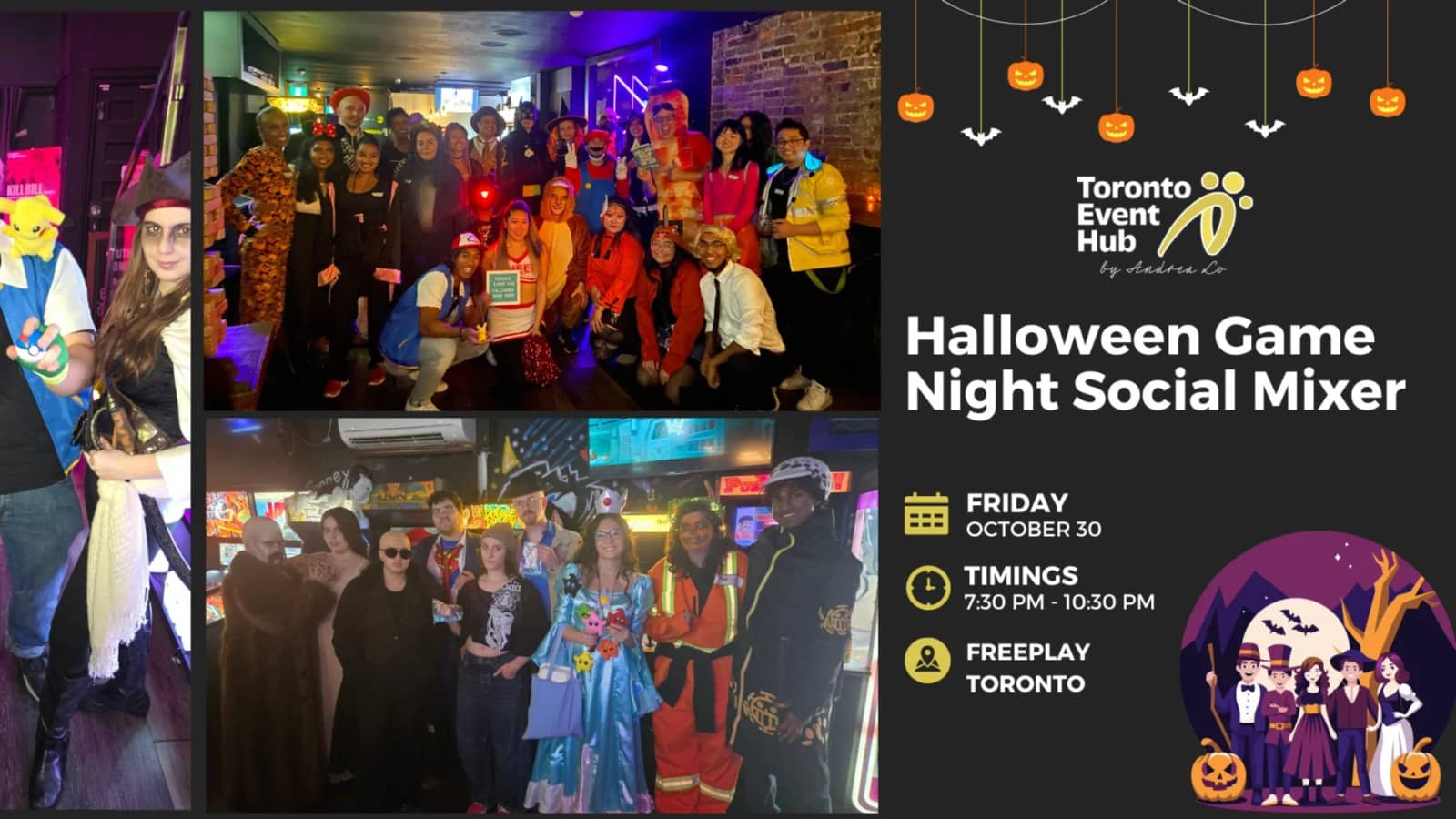 🎃Halloween Game Night Social Mixer