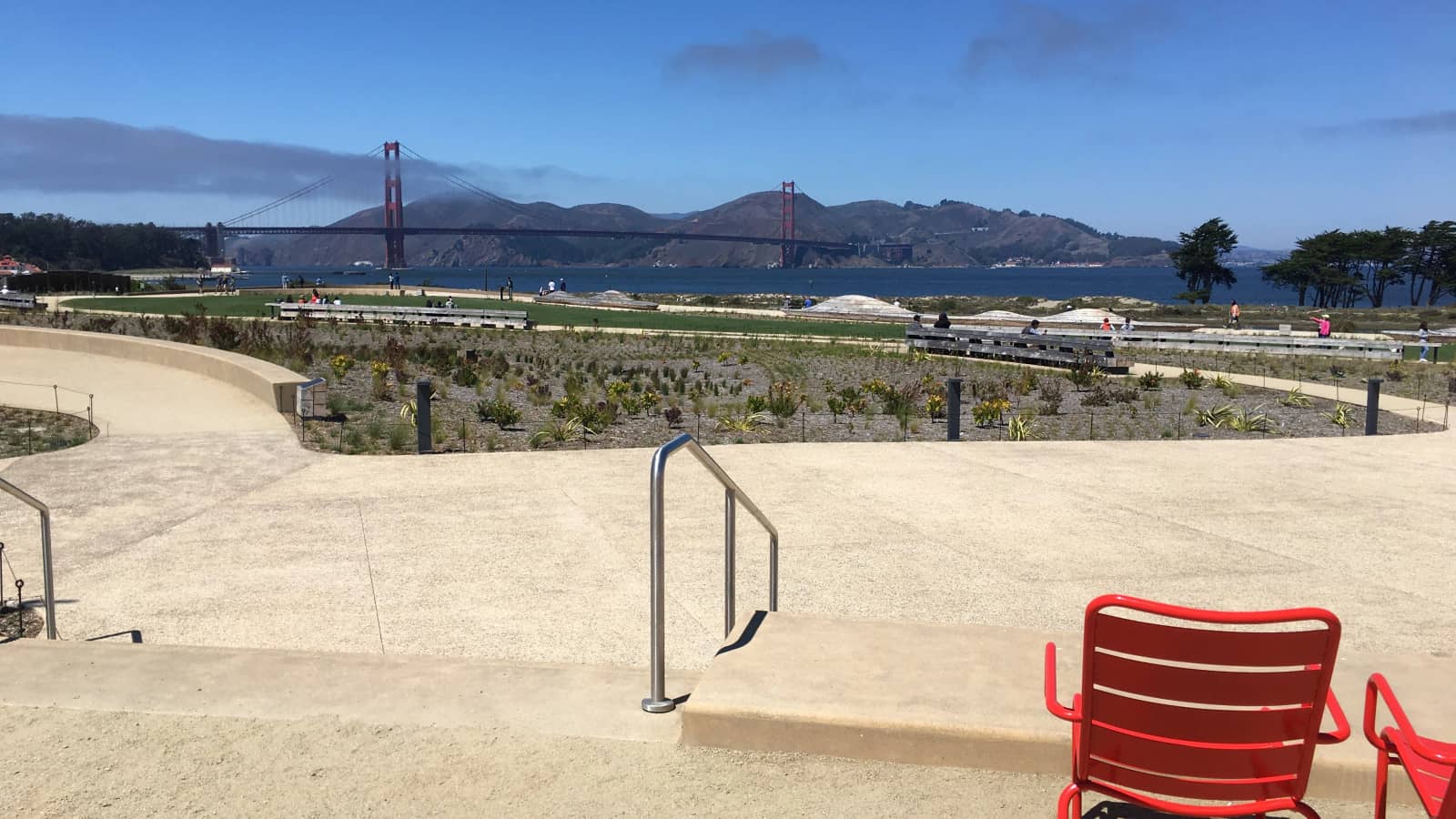 WE WALK THE PRESIDIO FROM THE NORTH TO THE SOUTH & BACK