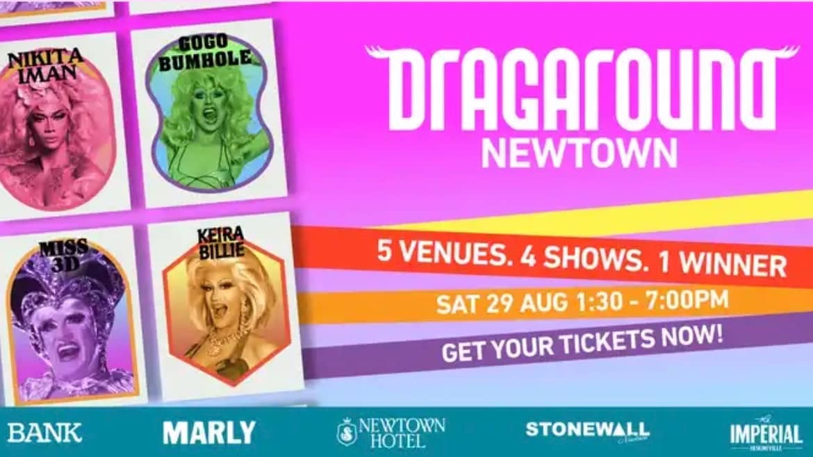 Join us for Dragaround Newtown!
