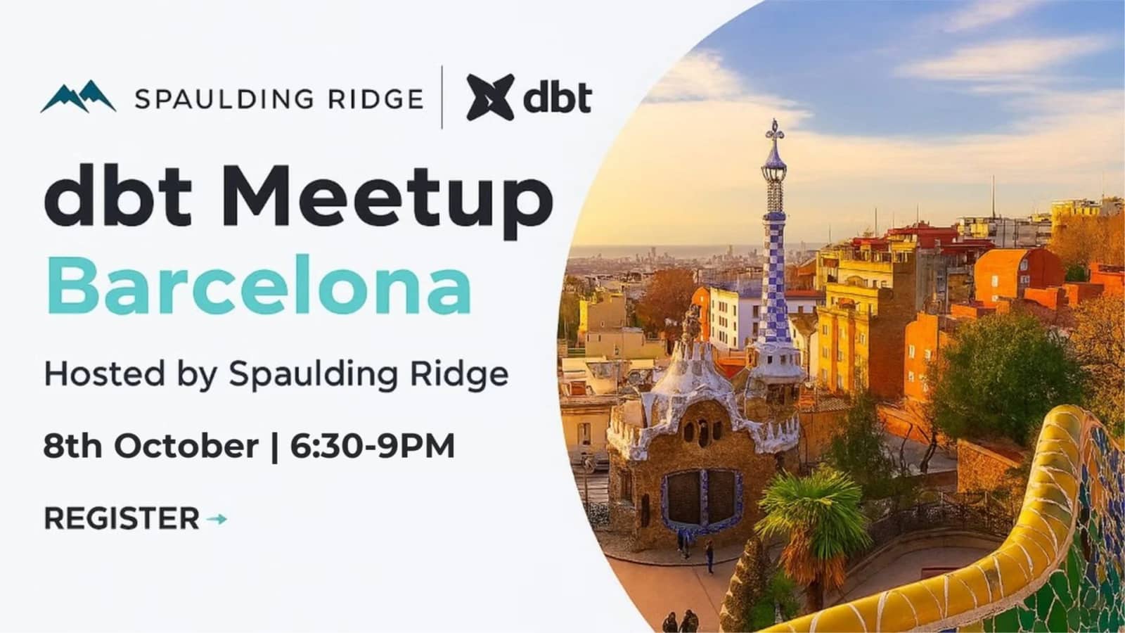 Barcelona dbt Meetup (in-person) Oct 2026