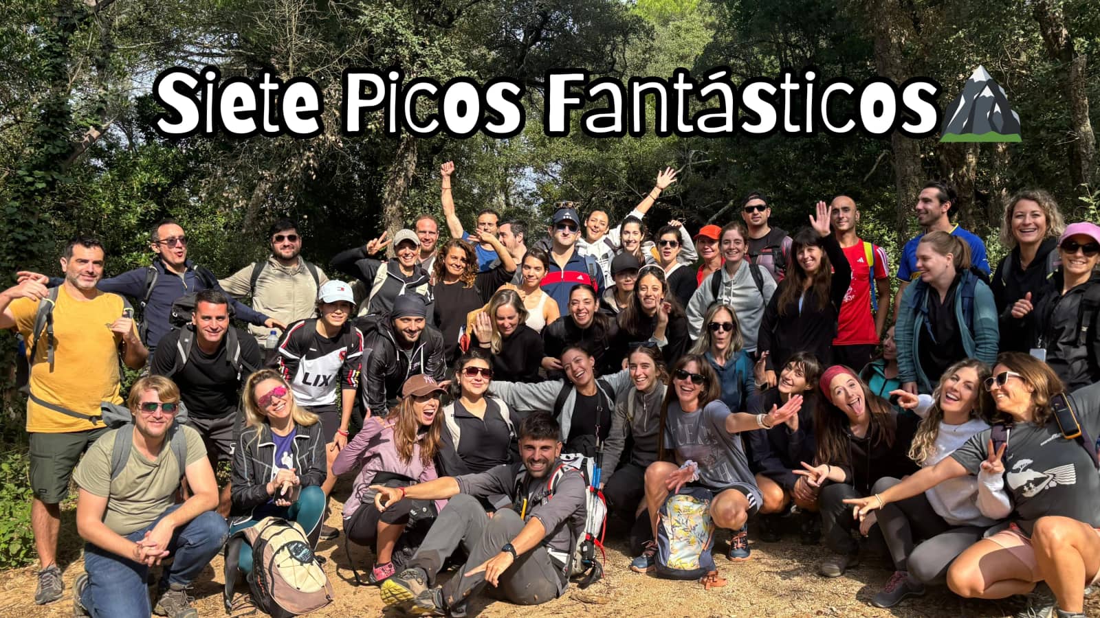 🙋🏼♀️20-45 años⛰️Los Siete Picos Fantásticos🥾Intermedio💪🏽