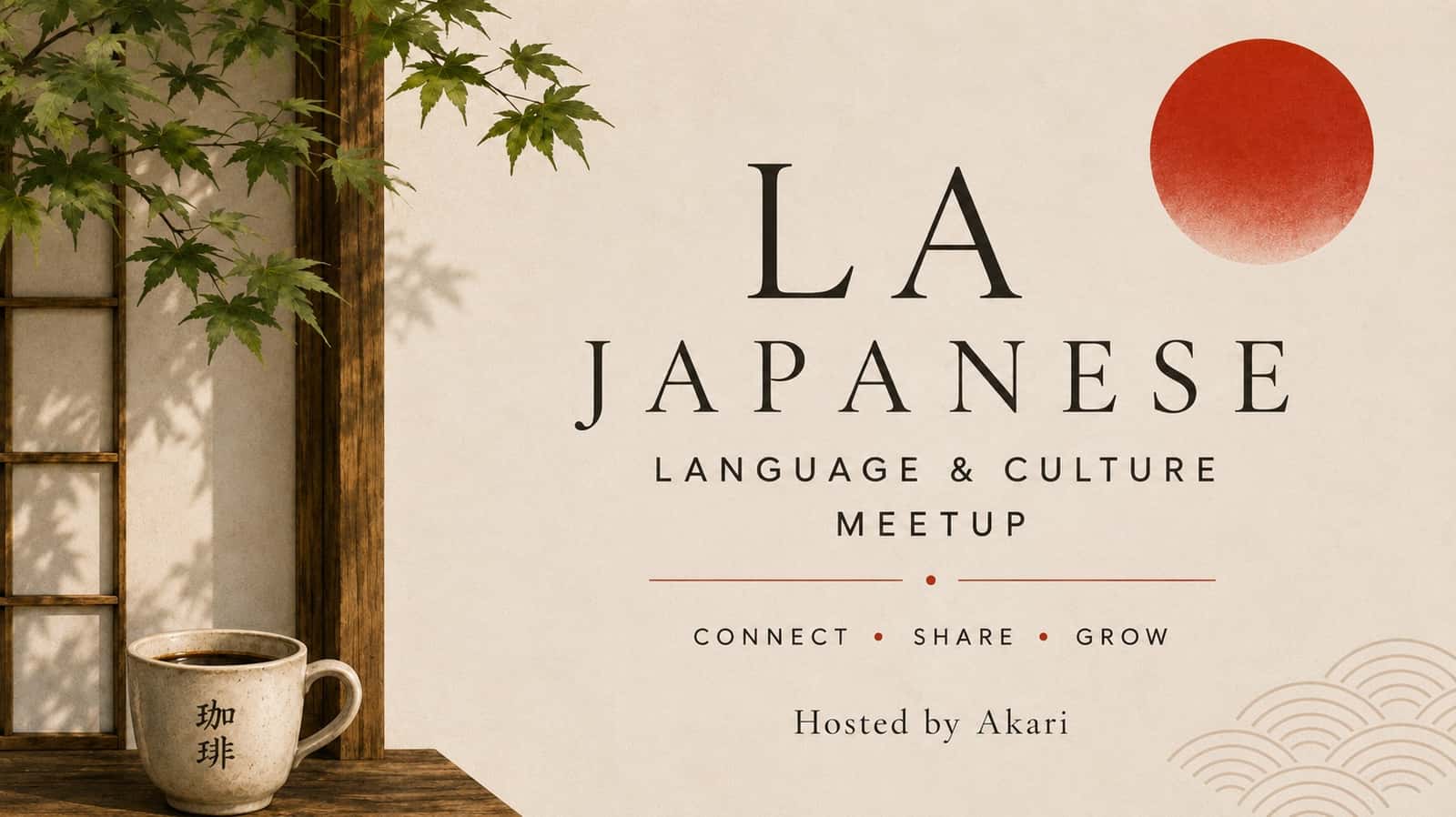 Torrance Japanese & English Chill Meetup βοΈπ―π΅πΊπ²